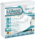 Bamboo Waterproof Mattress Protector, Full Size, Ultra Soft